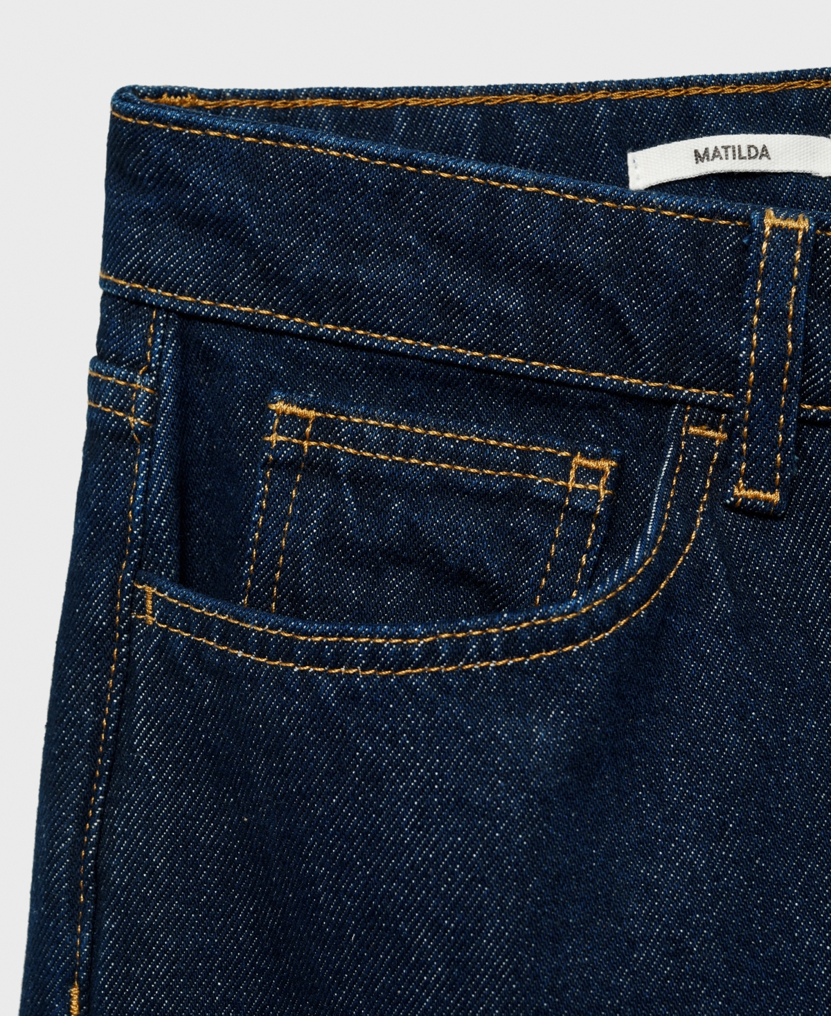 Mango Women's Matilda Medium-rise Straight-fit Jeans In Open Blue