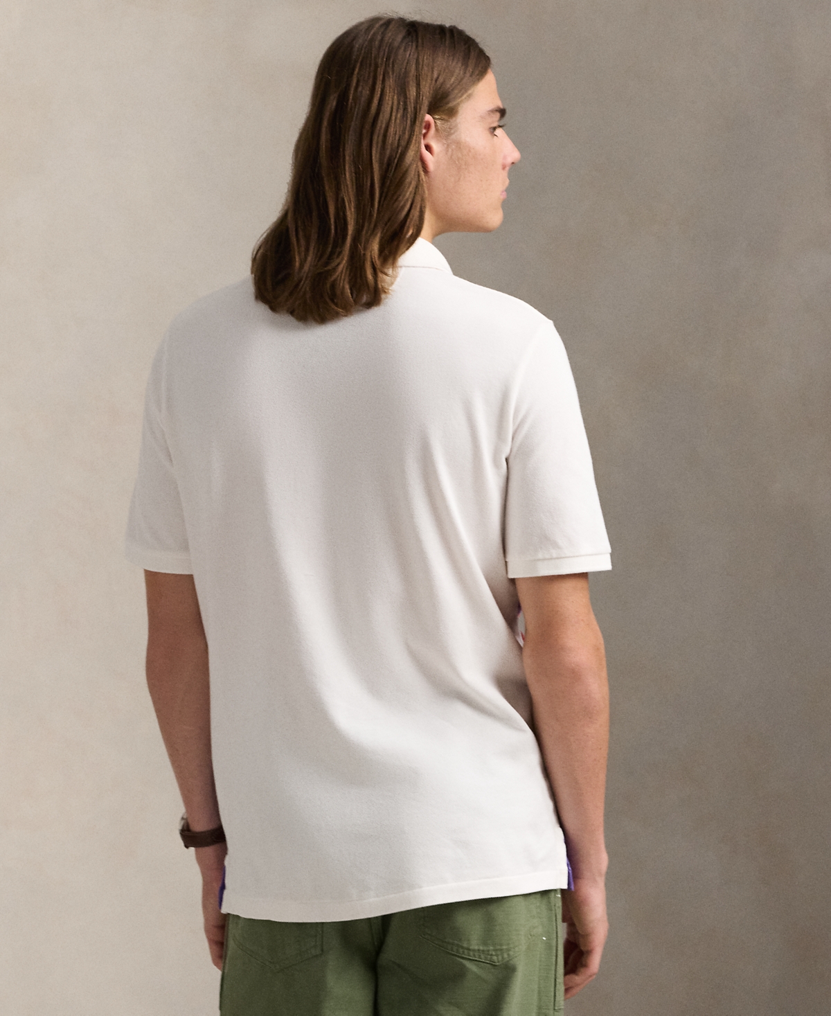 Polo Ralph Lauren Men's Classic-Fit Mesh Graphic Polo Shirt