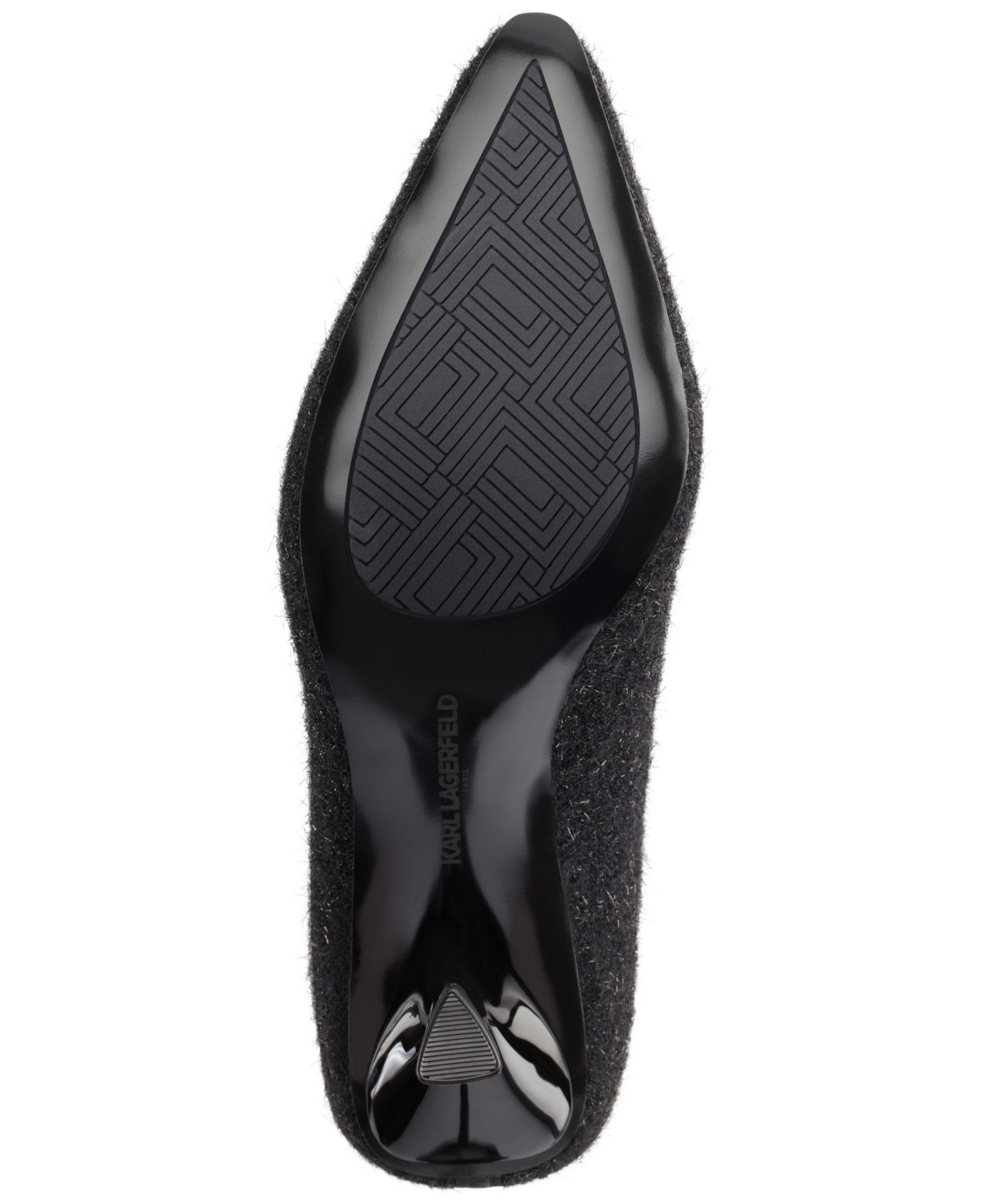 Karl Lagerfeld Women's Kelsa Pull On Booties In Black Velvet