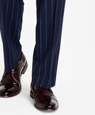 Men's Regular-Fit Pinstripe Suit Pants 