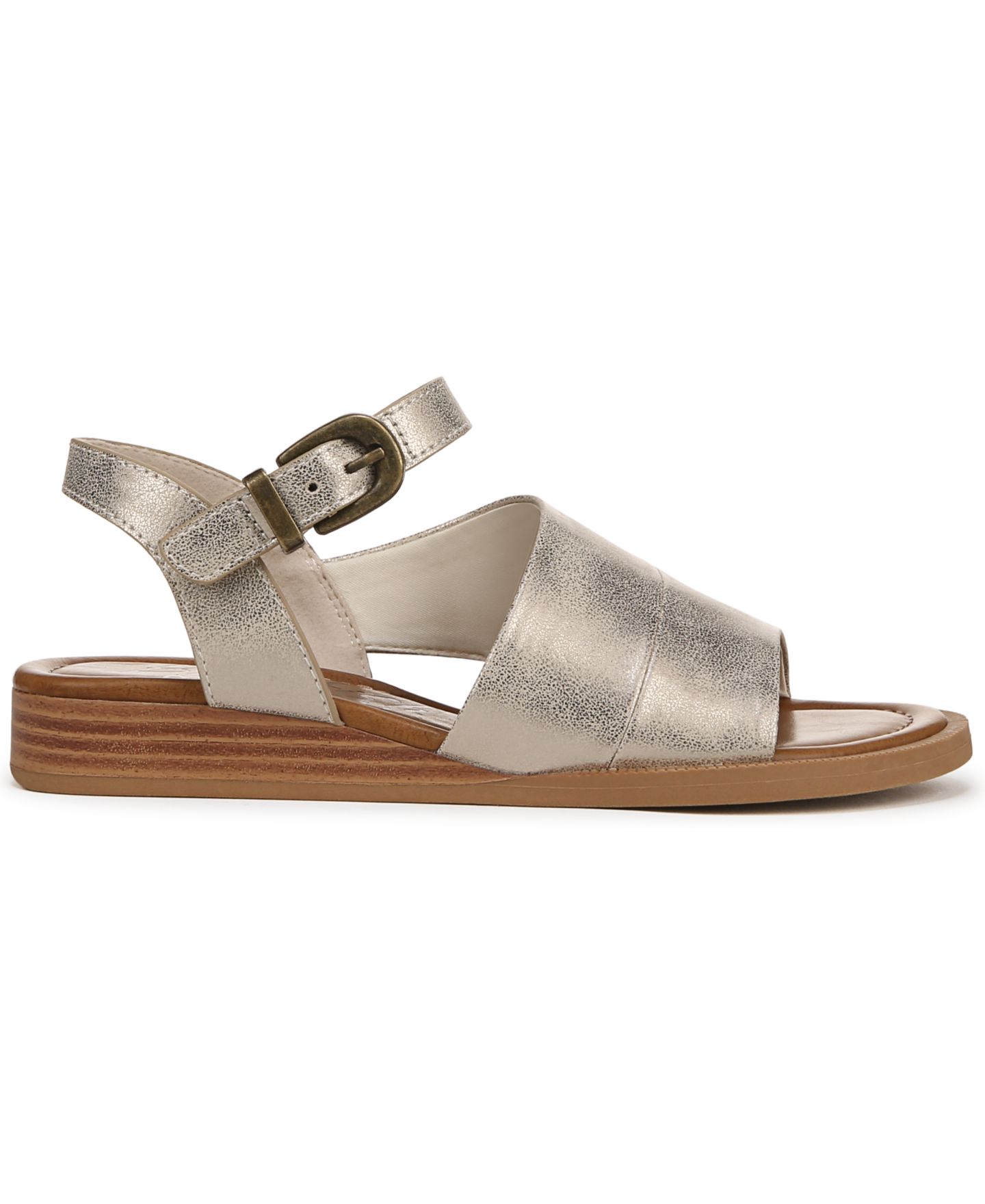 Женские сандалии Blowfish Malibu Ardice Strappy Low Wedge, цвет: Облачный искусственная кожа — фото 2