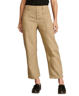 Lucky Brand - Women's Button-Fly Utility Pants