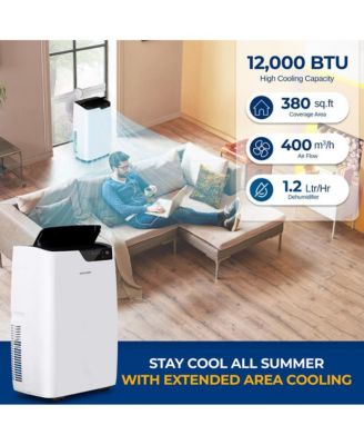 Portable Air Conditioner & Heater, 12000 BTU, Wi-Fi Control