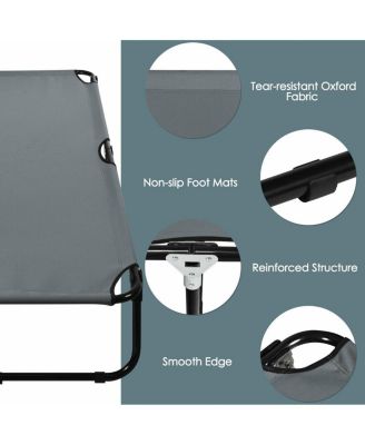 Outdoor Folding Camping Bed for Sleeping Hiking Travel