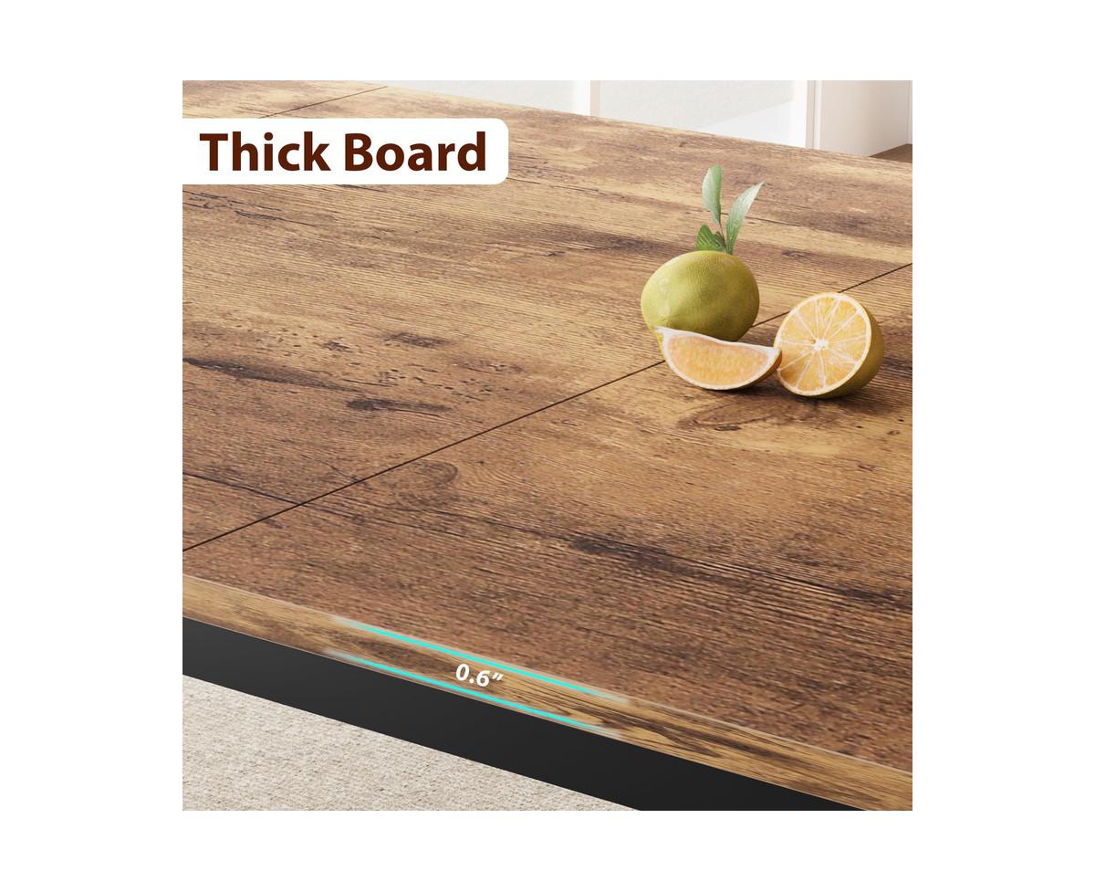 gaomon Industrial Dining Table for 68 People,78.7