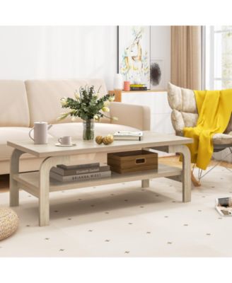 47 Inches Accent Rectangular Table for Living Room