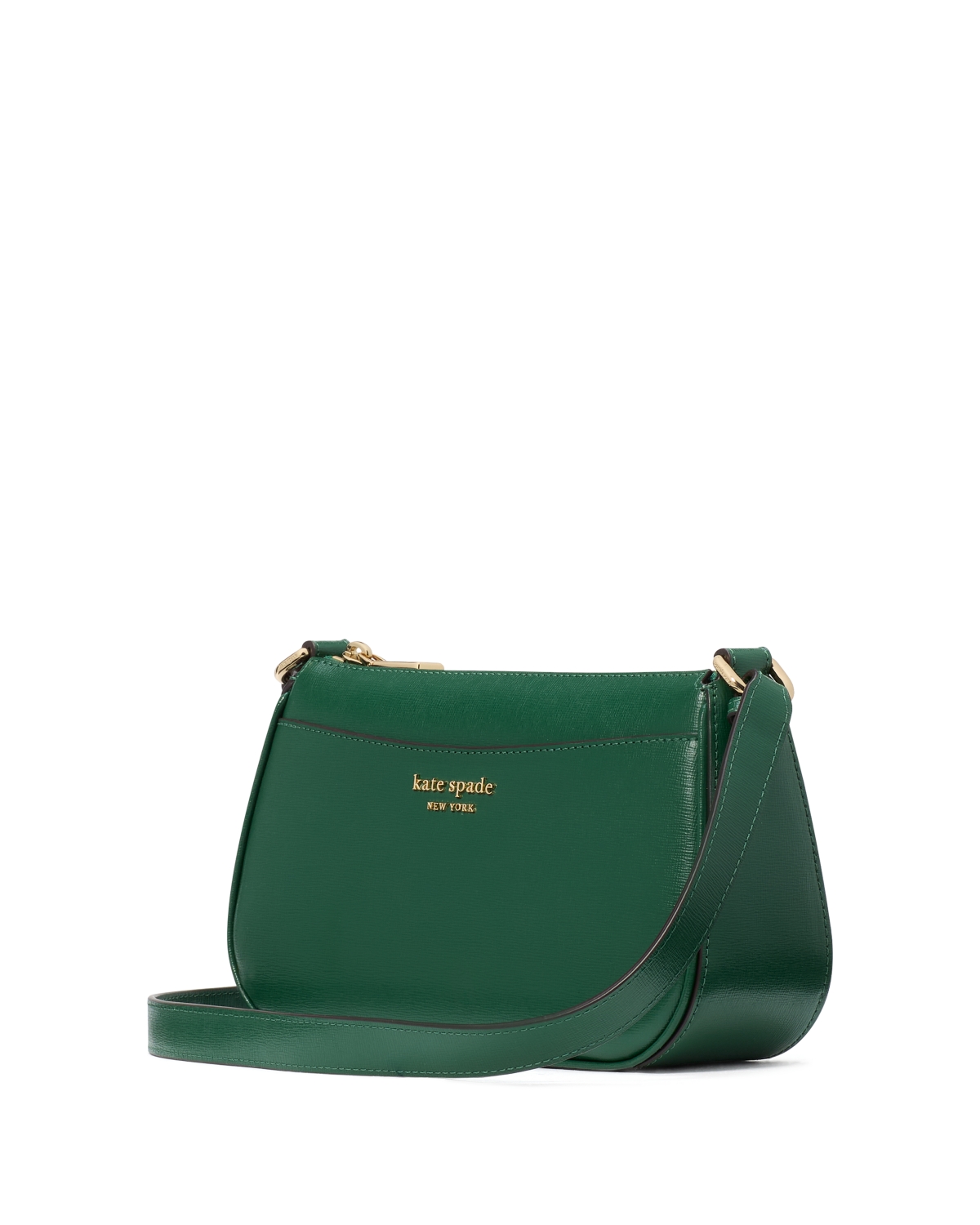 Shop Kate Spade Bleecker Small Crossbody Bag In Arugula