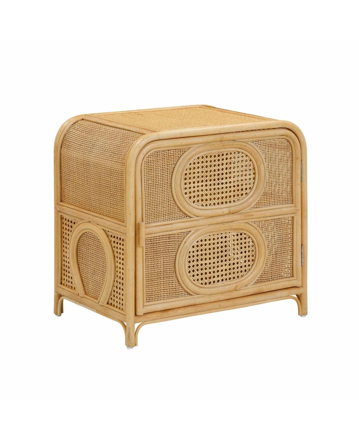 Tov Furniture Tina Rattan Nightstand In Natural