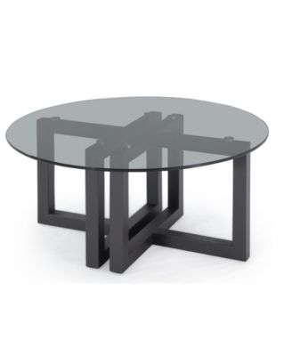 Macy's Emila Living Room Collection In Black Sintered Stone,silver Sky