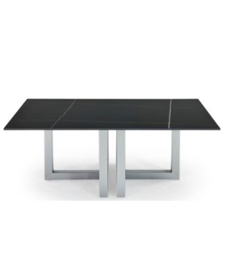 Emila 48" Rectangle Sintered Stone Mix and Match Coffee Table