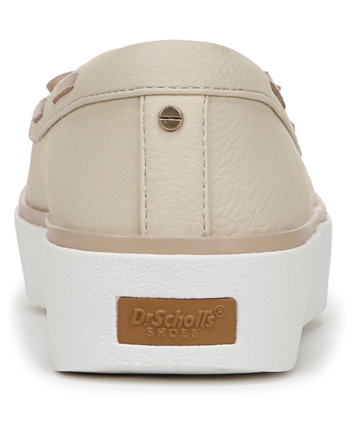 Dr. Scholl's Women's Madison Sea Platform Boat Shoes In Off White Faux Leather
