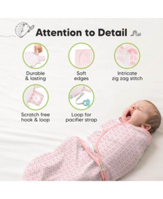 3pk Soothe Baby Swaddle, Organic Baby Swaddle Sleep Sacks, Newborn, Infant Swaddle Sack