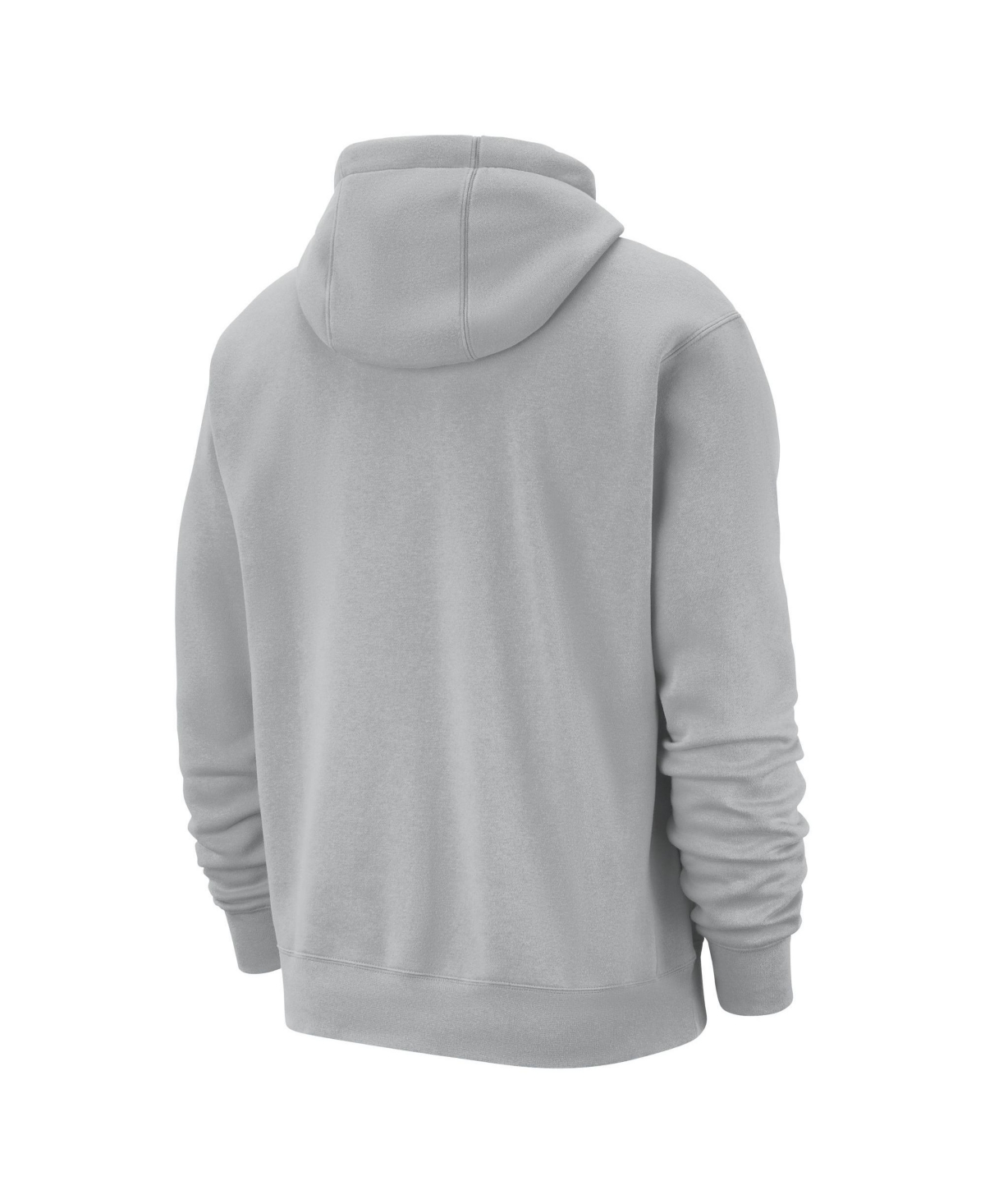 Nike Men'sBrooklyn Nets 2024/25 City Edition Essential Club Pullover Hoodie - Silver