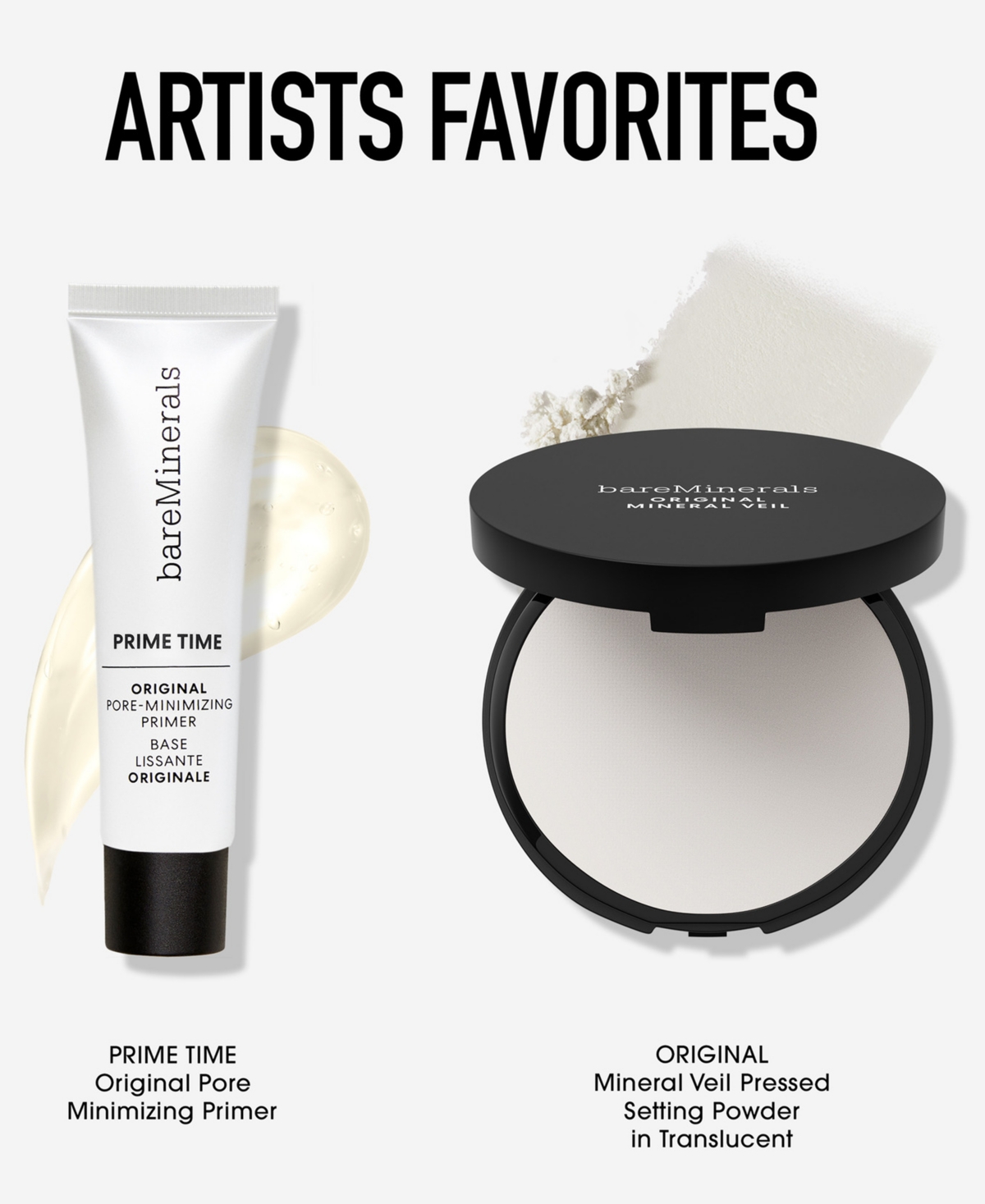 Bareminerals Original Mineral Veil Talc-free Pressed Setting Powder In Translucent