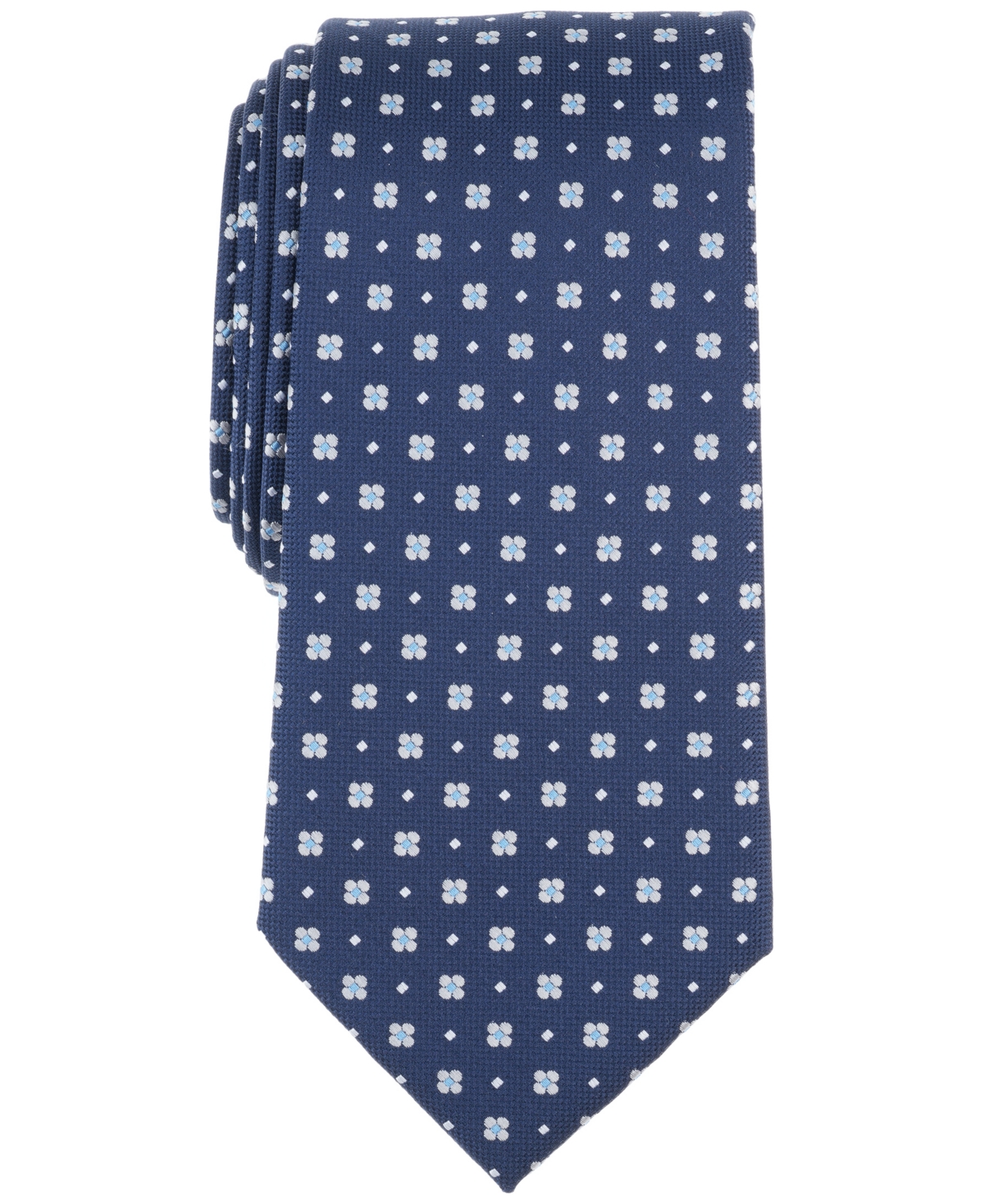 Men's Hailey Shamrock Tie - Navy