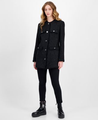 Women's Noelie Tweed Sequinned Jacket