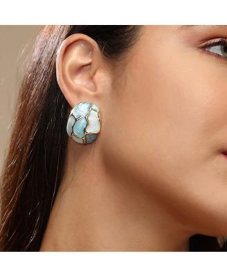 Women's The Veined Stud Earrings