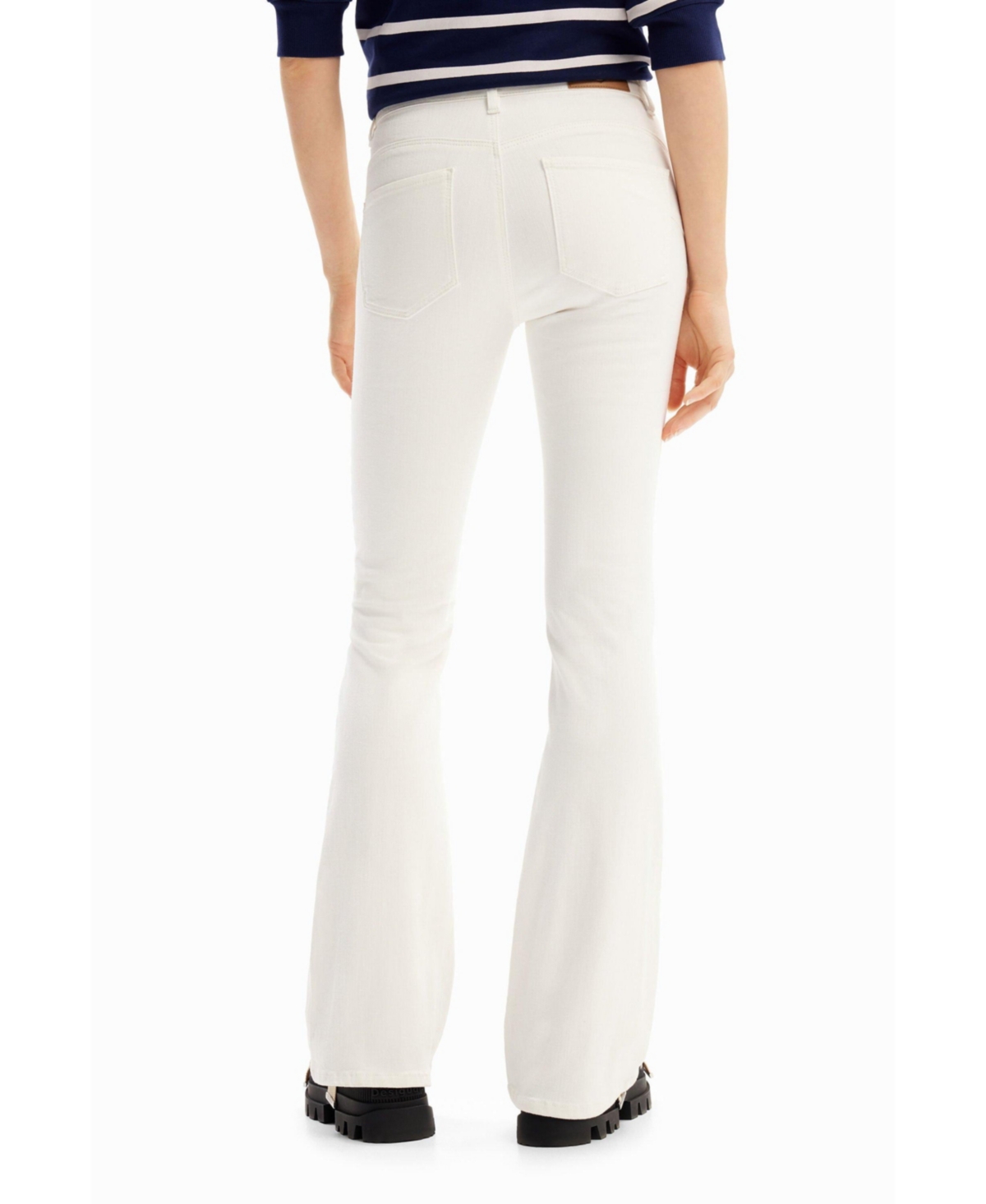Desigual Women's Push-up flare jeans