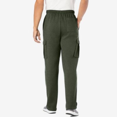 Big & Tall Fleece Cargo Sweatpants