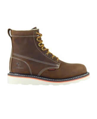 Men's 6” Soft Toe Work Boots for Men – Safety Footwear – Electrical Hazard Rated