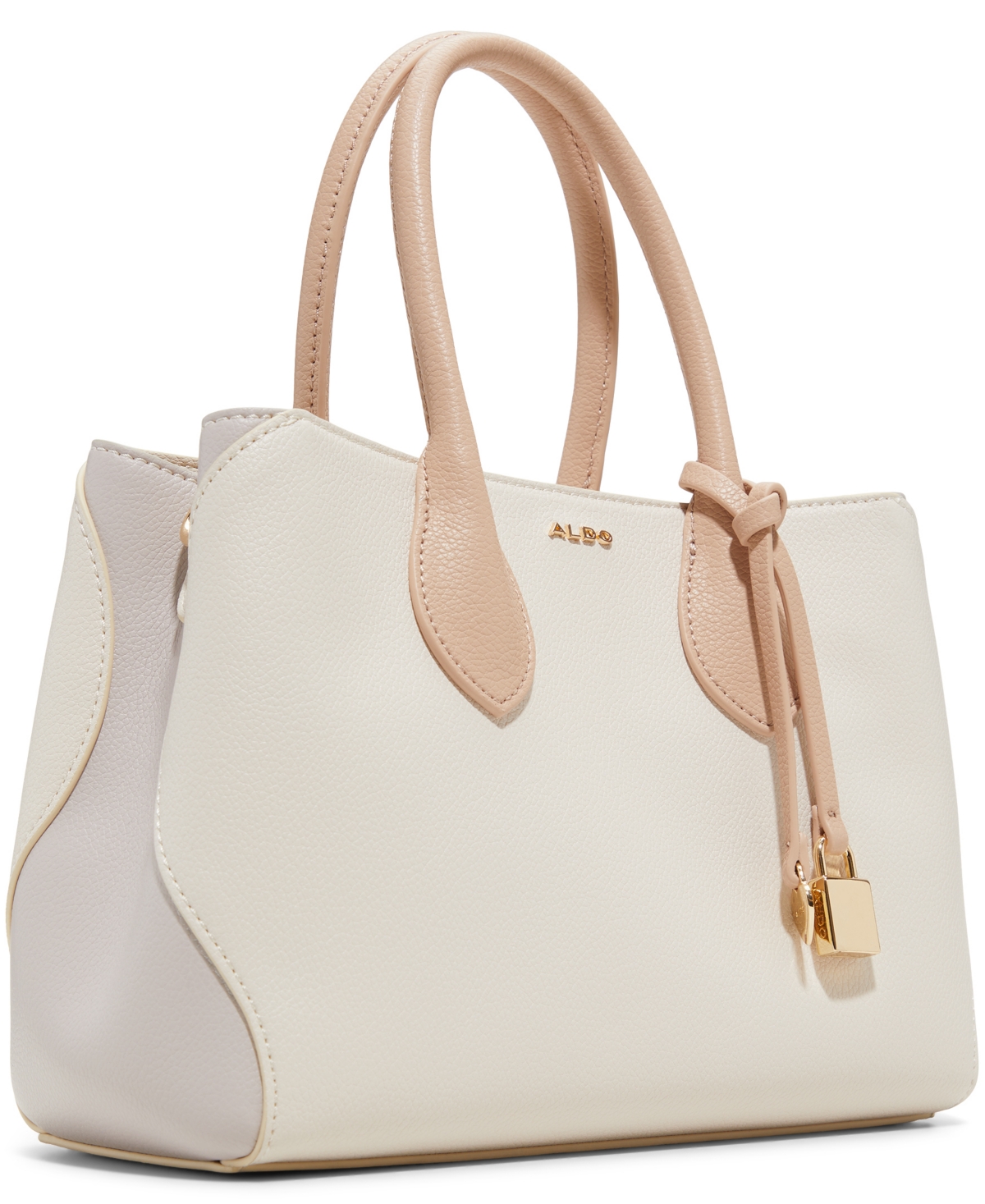 Aldo Birin Medium Satchel Bag In Bone