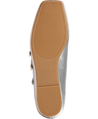 Women's Darlin Multi Strap Mary Jane Square Toe Flats