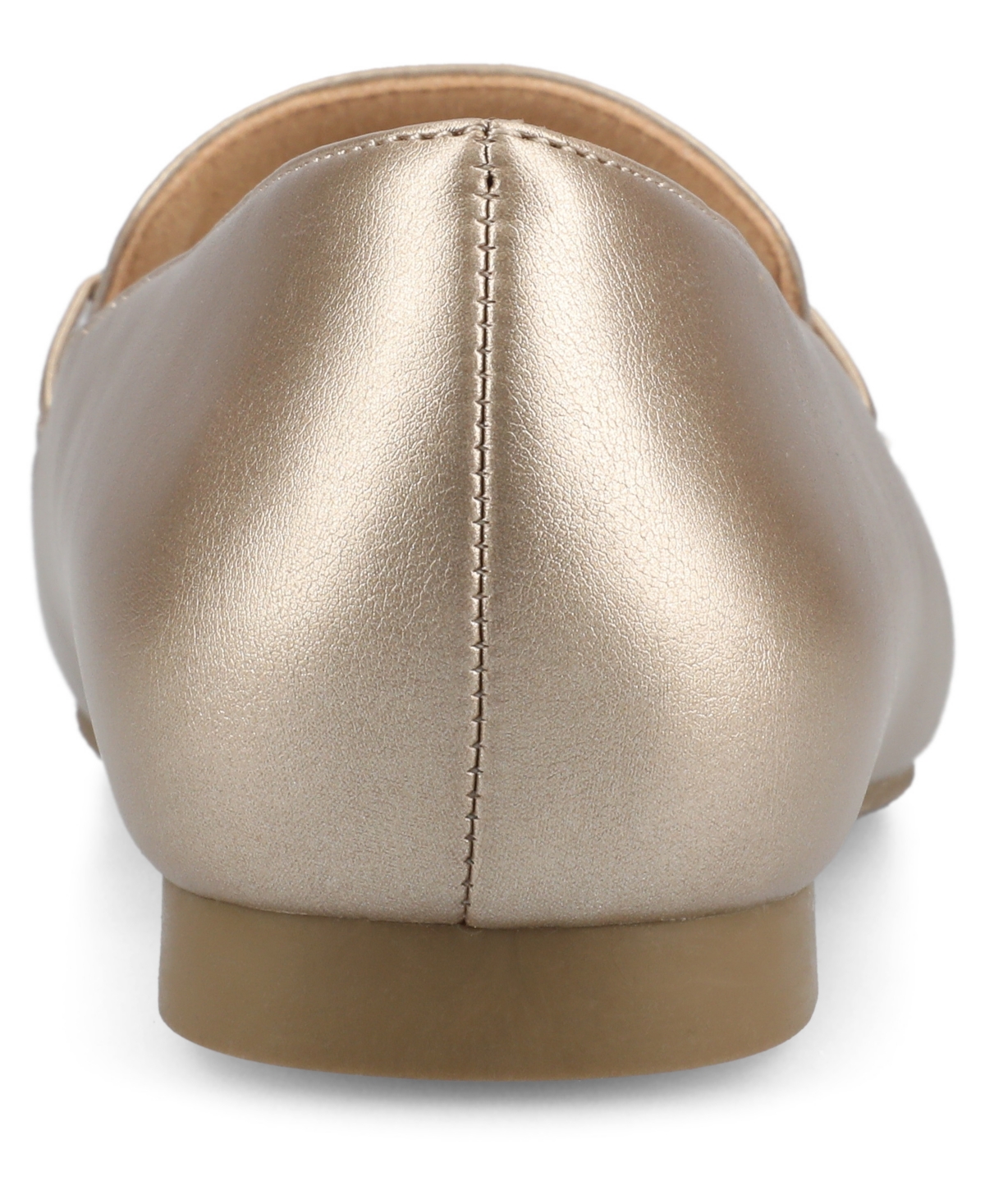 Shop Journee Collection Women's Wrenn Slip On Loafers In Champagne