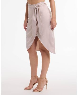 Women's Side Tie Wrap Skirt