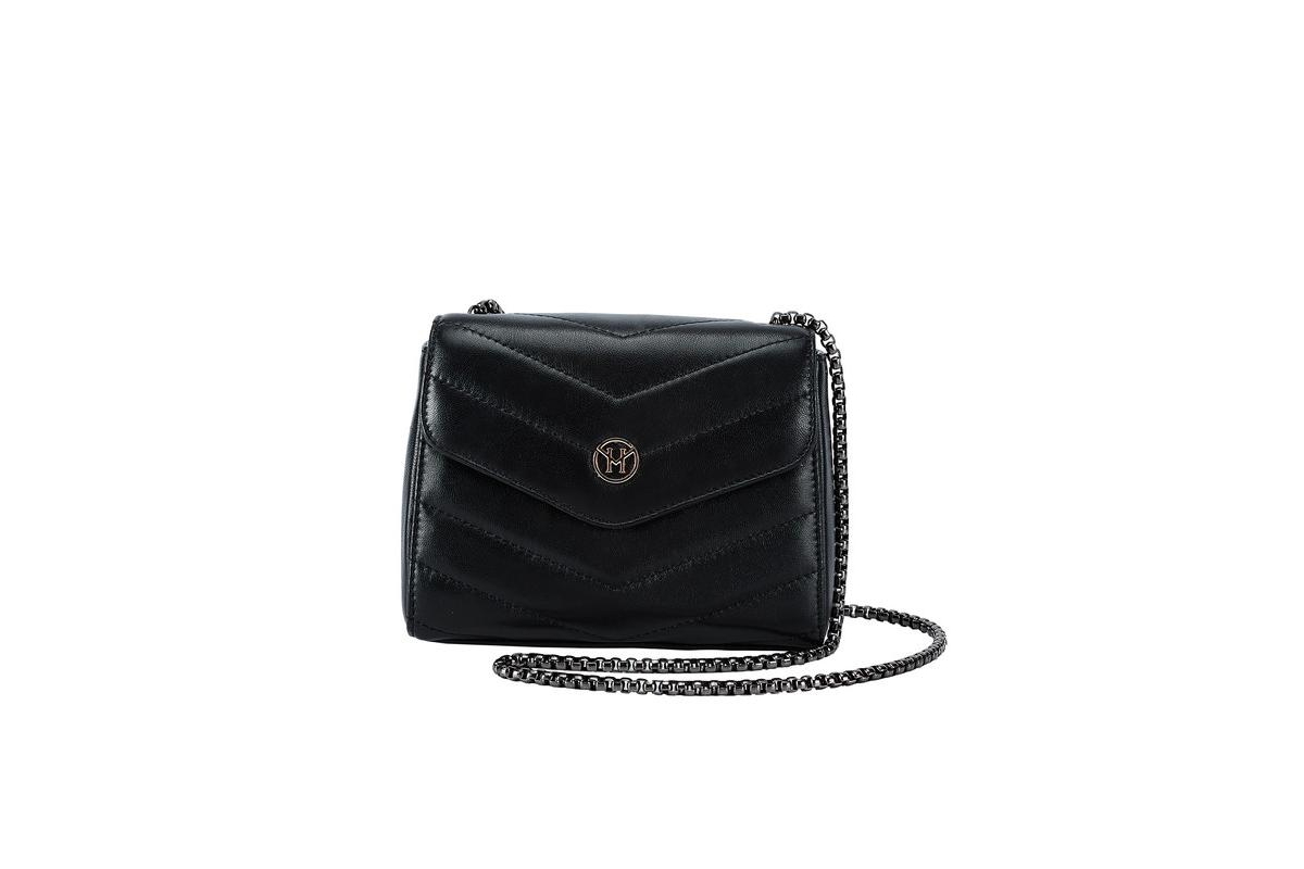Victoria Hyde London English Lady Bag Single-shoulder/crossbody/handheld Square Bag In Black