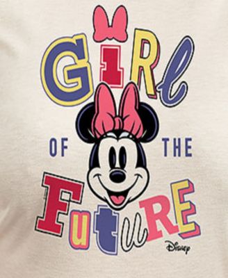 Plus Size Disney Minnie Mouse Girl Future Graphic Pullover T-shirt
