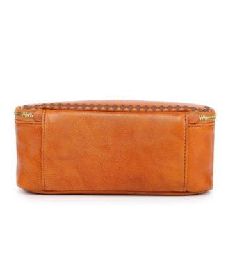 Celosia Rectangular Leather Jewelry Case