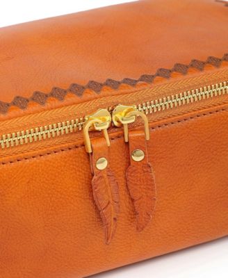 Celosia Rectangular Leather Jewelry Case