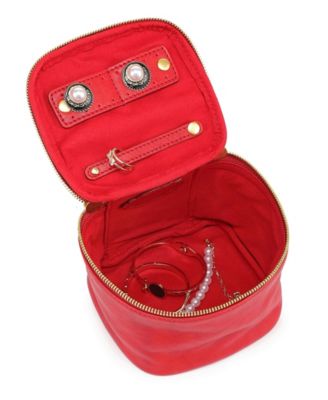 Celosia Cube Leather Jewelry Case