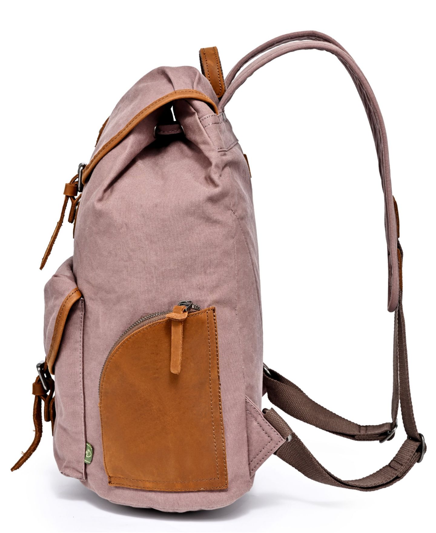 Рюкзак TSD BRAND Milo Canvas, цвет: Коричневый — фото 4