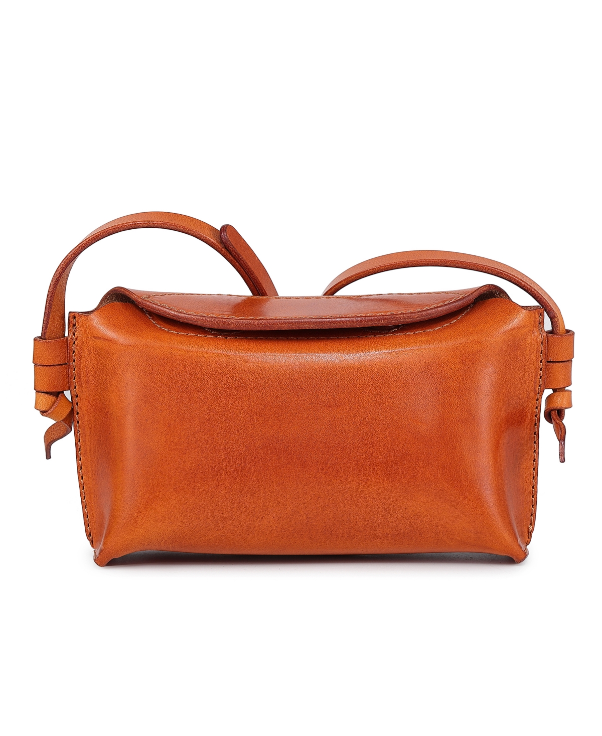 Snapper Vintage Crossbody Bag - Maroon