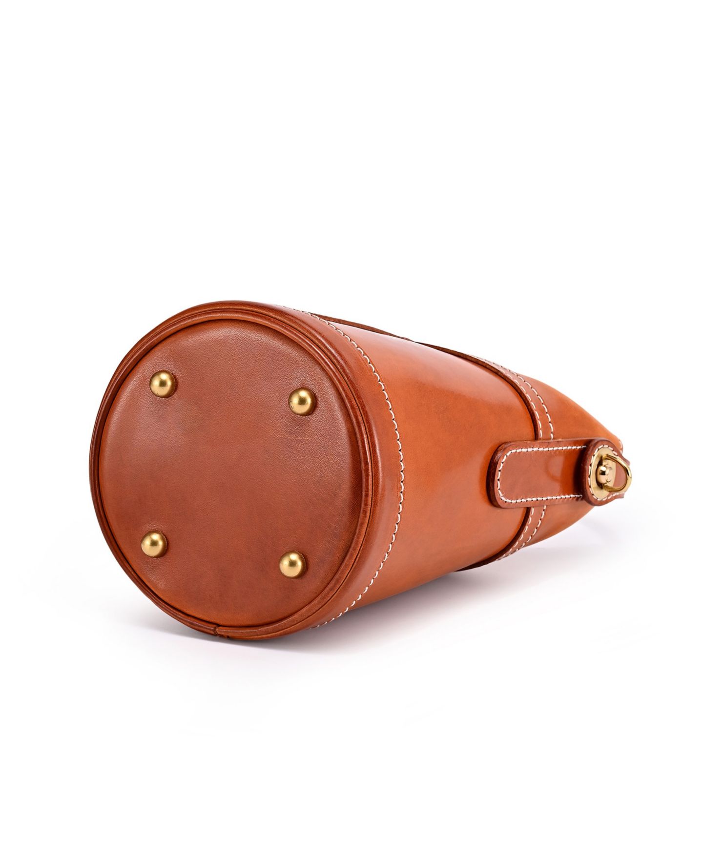 Женская сумка через плечо Old Trend Begonia Vintage Bucket, цвет: Карамельный — фото 9