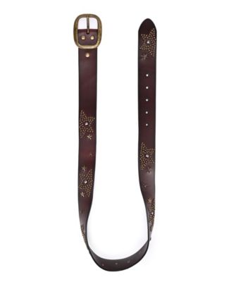Women's Glory Star Leather Belt