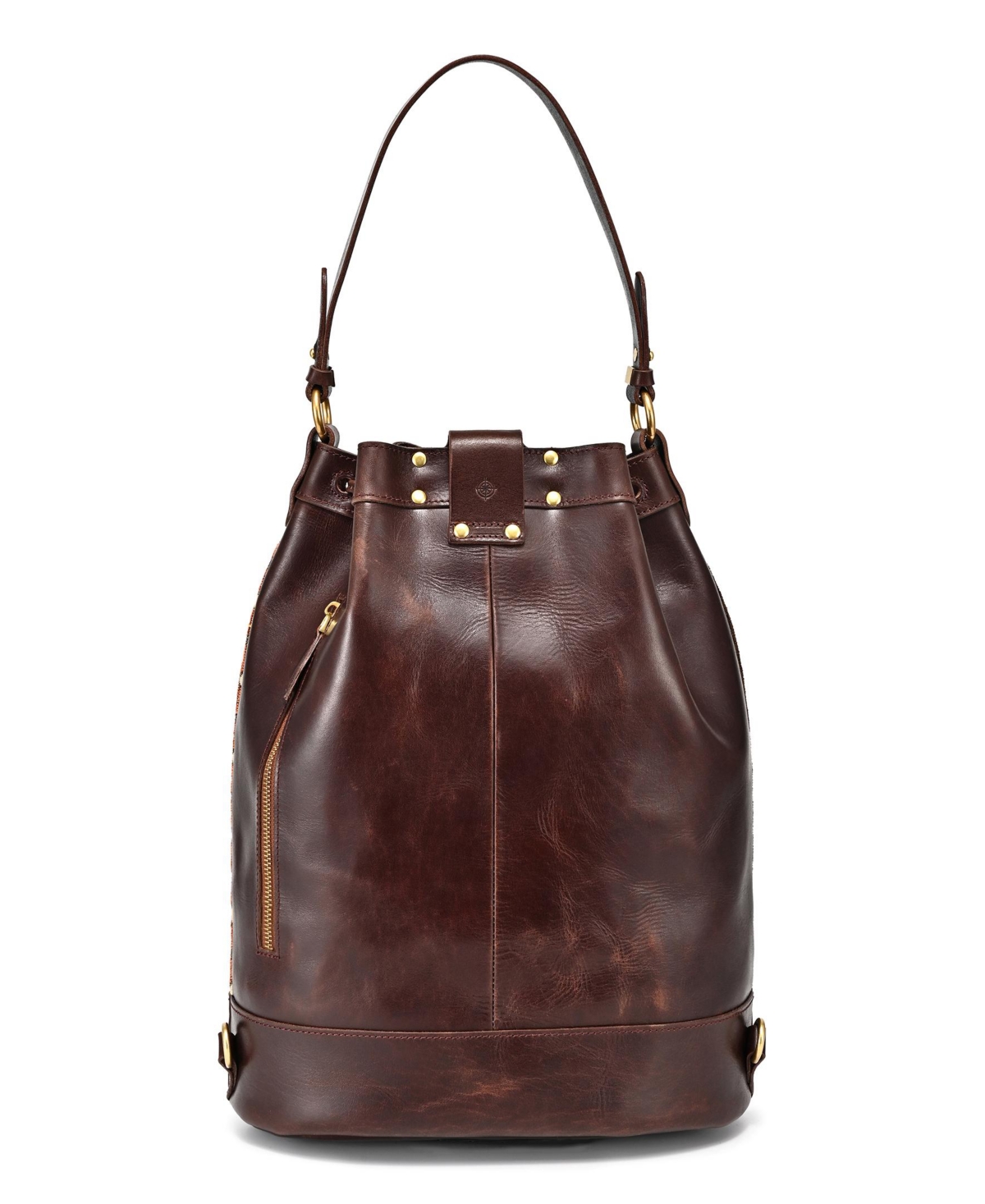 Old Trend Myrtle Convertible Bucket Backpack In Brown 1