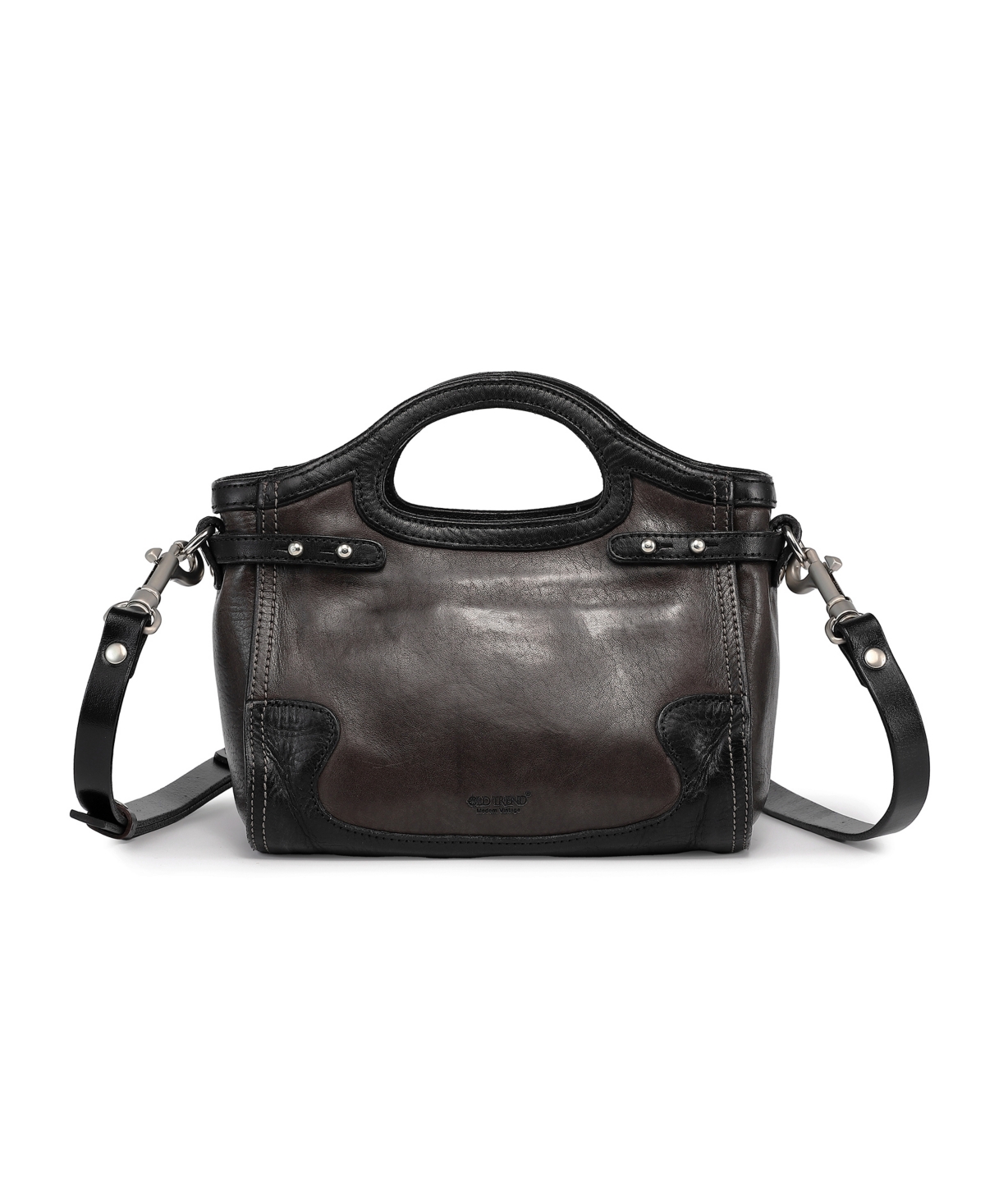 Shop Old Trend Canna Mini Satchel Bag In Taupe