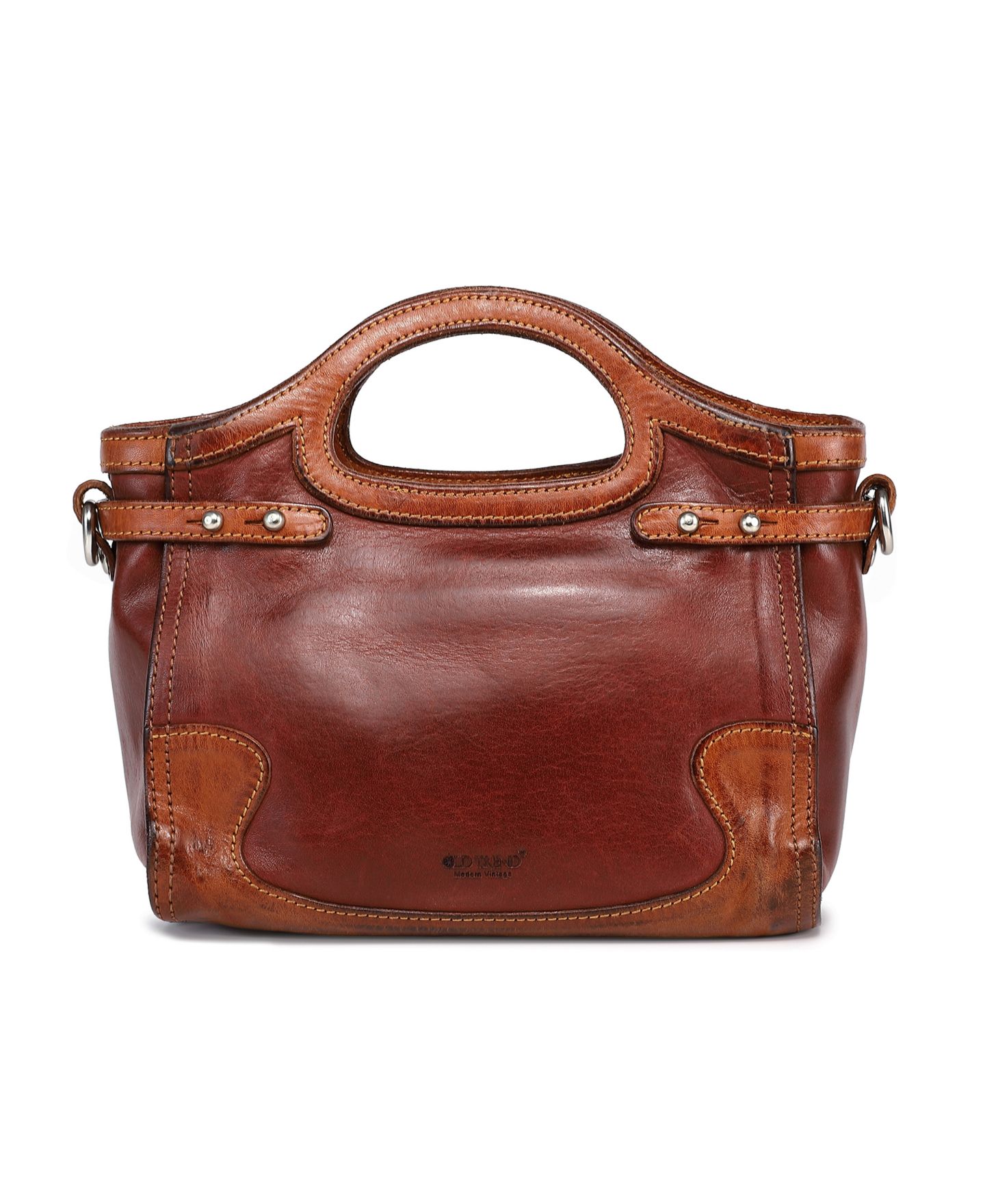 Женская сумка OLD TREND Canna Mini Satchel, цвет: Коричневый — фото 2