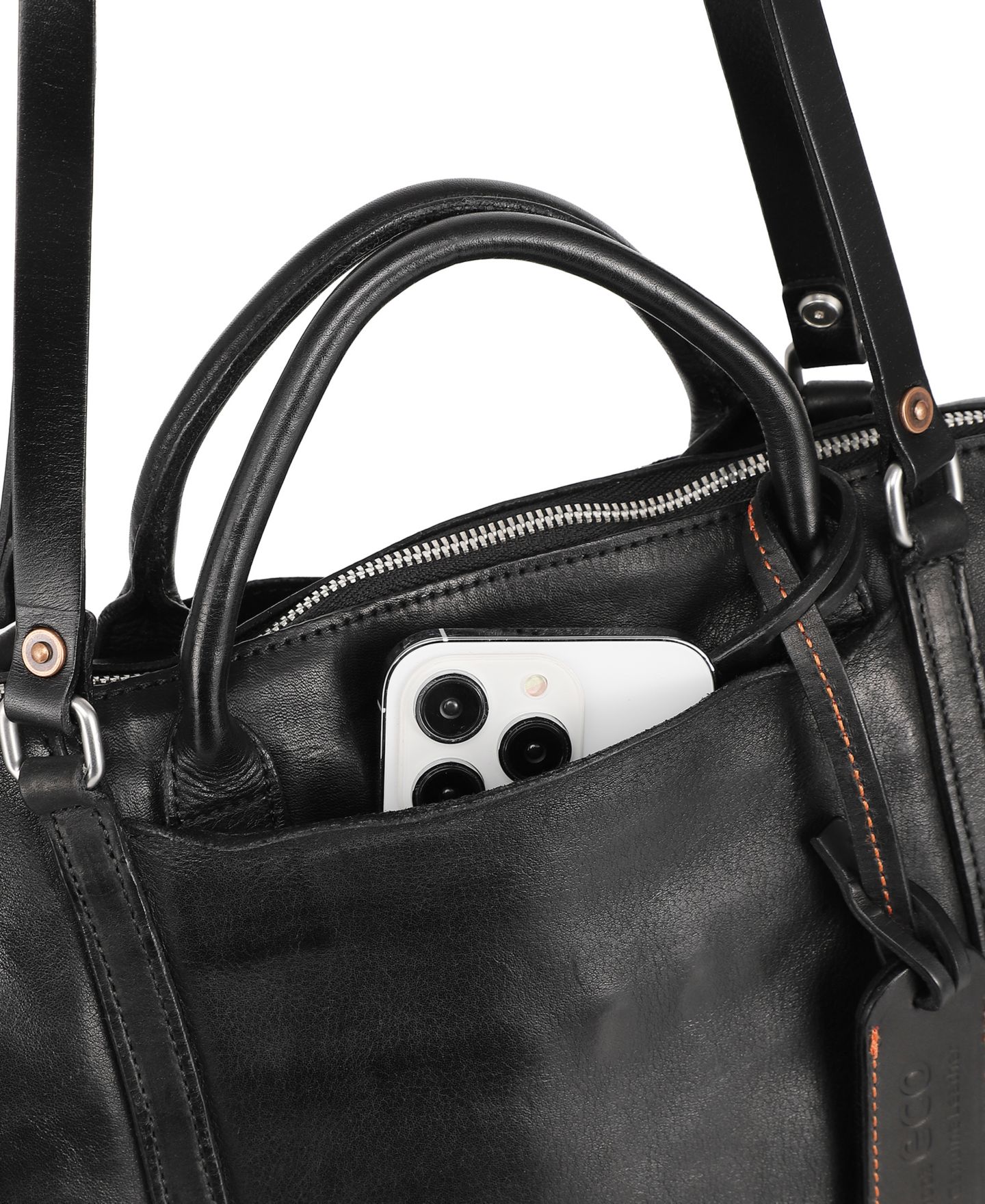 Женская сумка OLD TREND Crocus Carryall, цвет: Чёрный — фото 13
