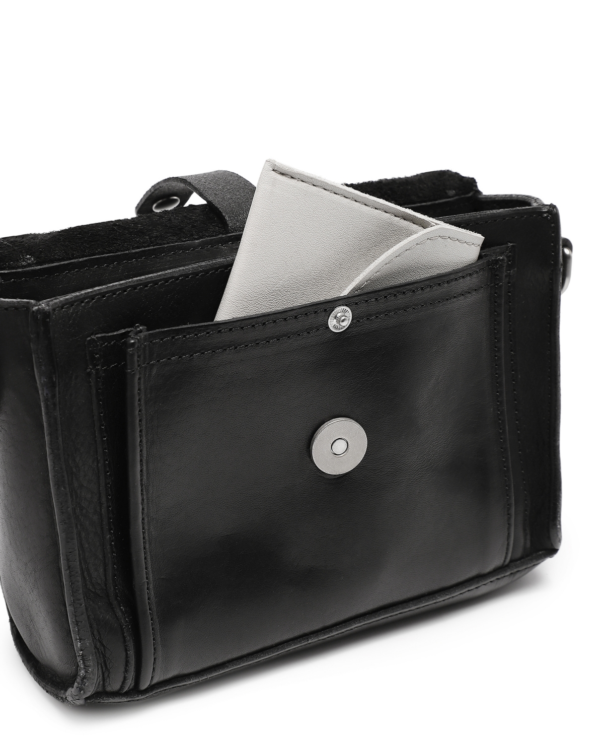 Old Trend Anemone Crossbody Bag In Black