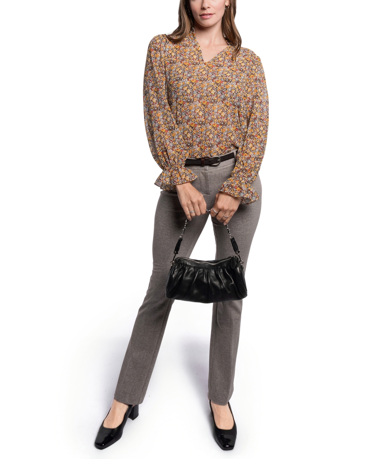 Old Trend Foxglove Convertible Mini Hobo Bag In Black