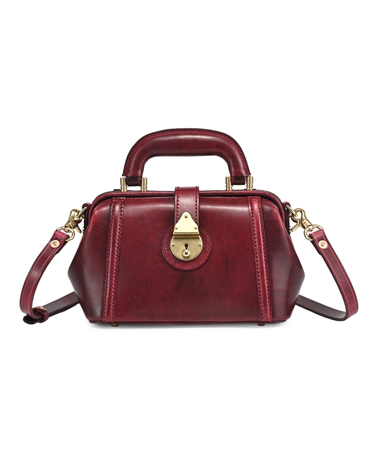 Old Trend Azalea Mini Doctor Satchel Bag In Maroon