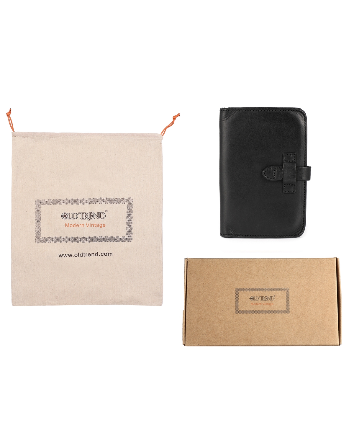 Old Trend Leeds Bifold Card Holder In Black