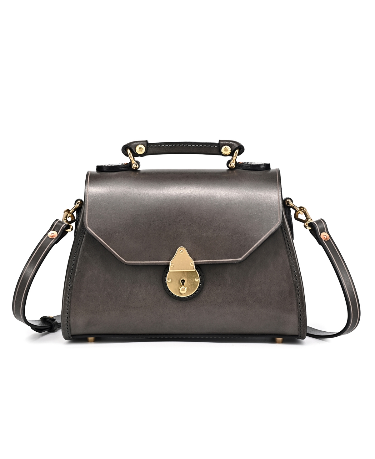 Old Trend Laurel Classic Satchel Bag In Gray