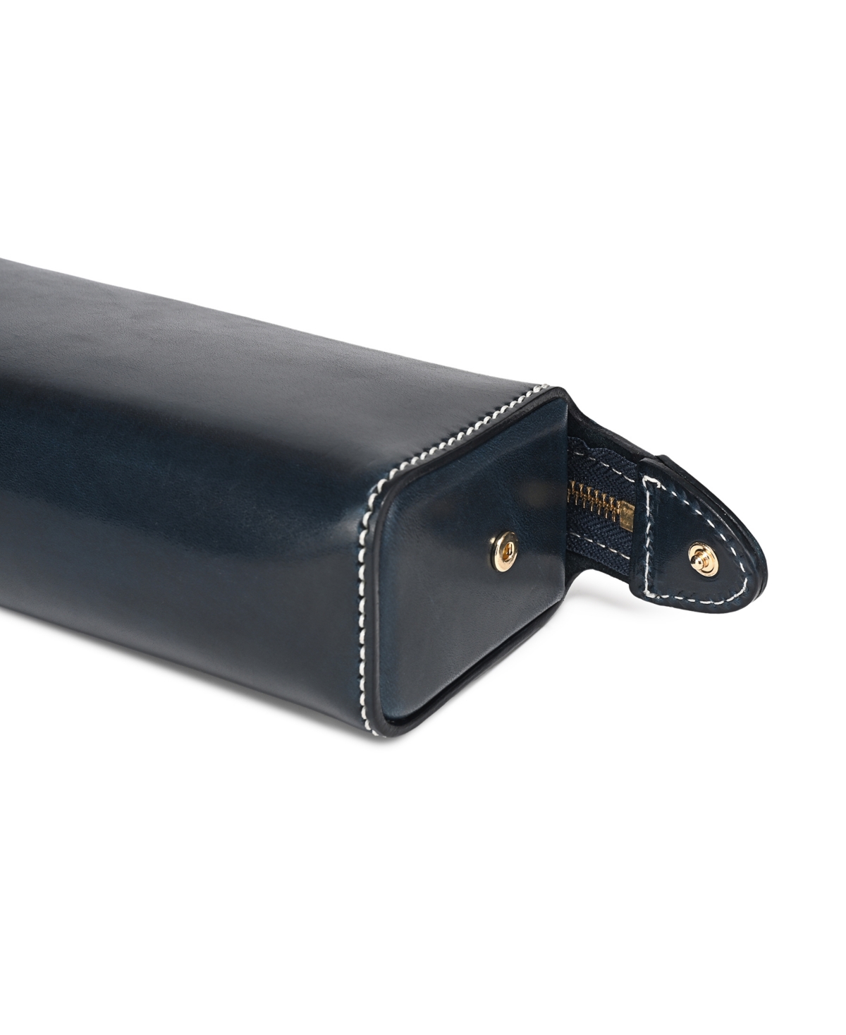 Old Trend Portable Leather Box In Navy