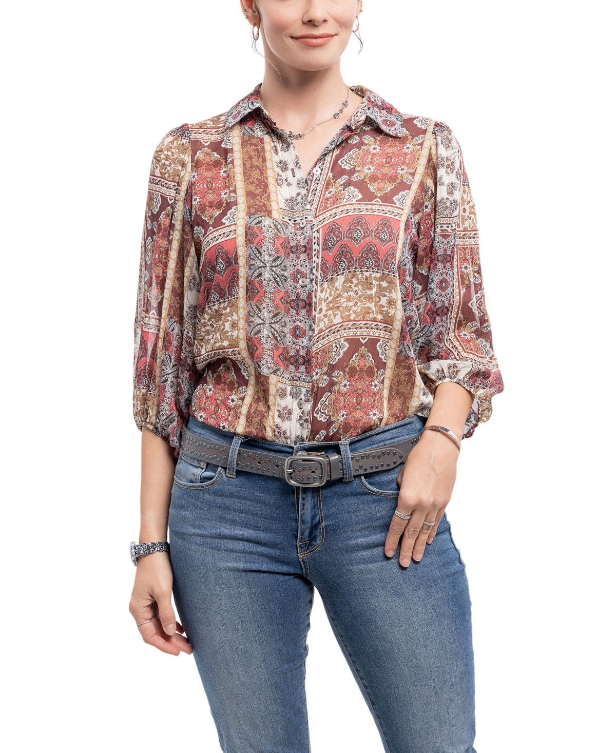 OLD TREND WOMEN'S WESTLAND LEATHER BELT