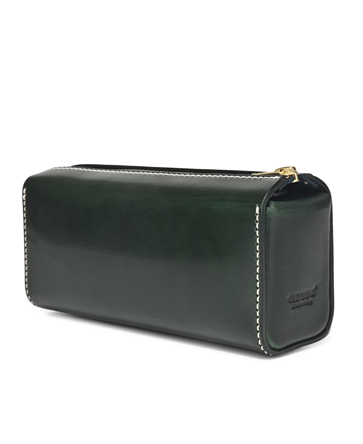 Old Trend Portable Leather Box In Kale