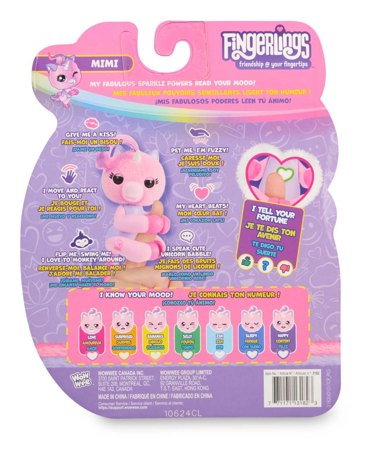 Shop Fingerlings Magic Moods Unicorn Mimi In Multicolor